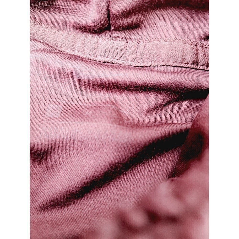 Nike Sherpa Therma Fleece Sweatshirt Dark Red Burgundy Training Gym Women's SZ M - Picture 5 of 6